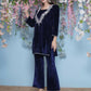 Joban Fashion Navy Blue Coord Set with inner - Swadesiicart