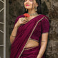 Tikhi Imli Abstract Printed Ready to Wear Saree | Swadesiicart