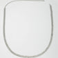 NVR Women's Silver-Plated AD-Studded 3 Layered Kamarbandh Waist Chain | Swadesiicart