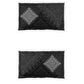 DDecor Live Beautiful Black & White 140 TC Cotton King Bedsheet & 2 Pillow Covers - Swadesiicart