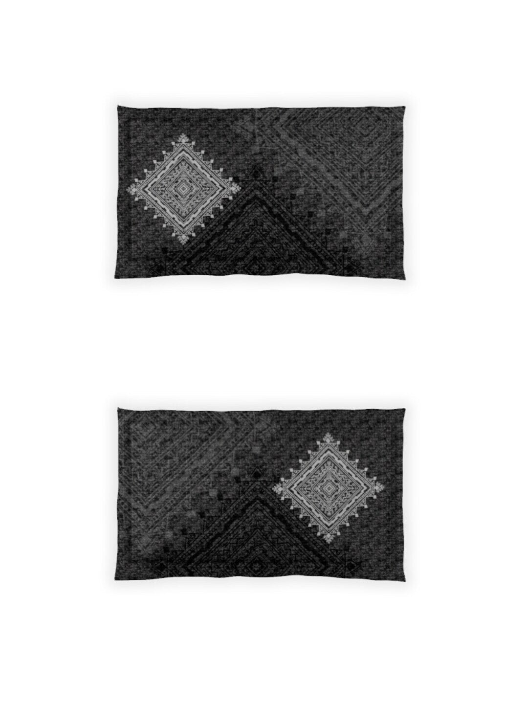 DDecor Live Beautiful Black & White 140 TC Cotton King Bedsheet & 2 Pillow Covers - Swadesiicart