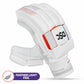 DSC Krunch 7.0 Men's Leather Right Hand Cricket Batting Gloves - Size Small (White Orange) - Swadesiicart