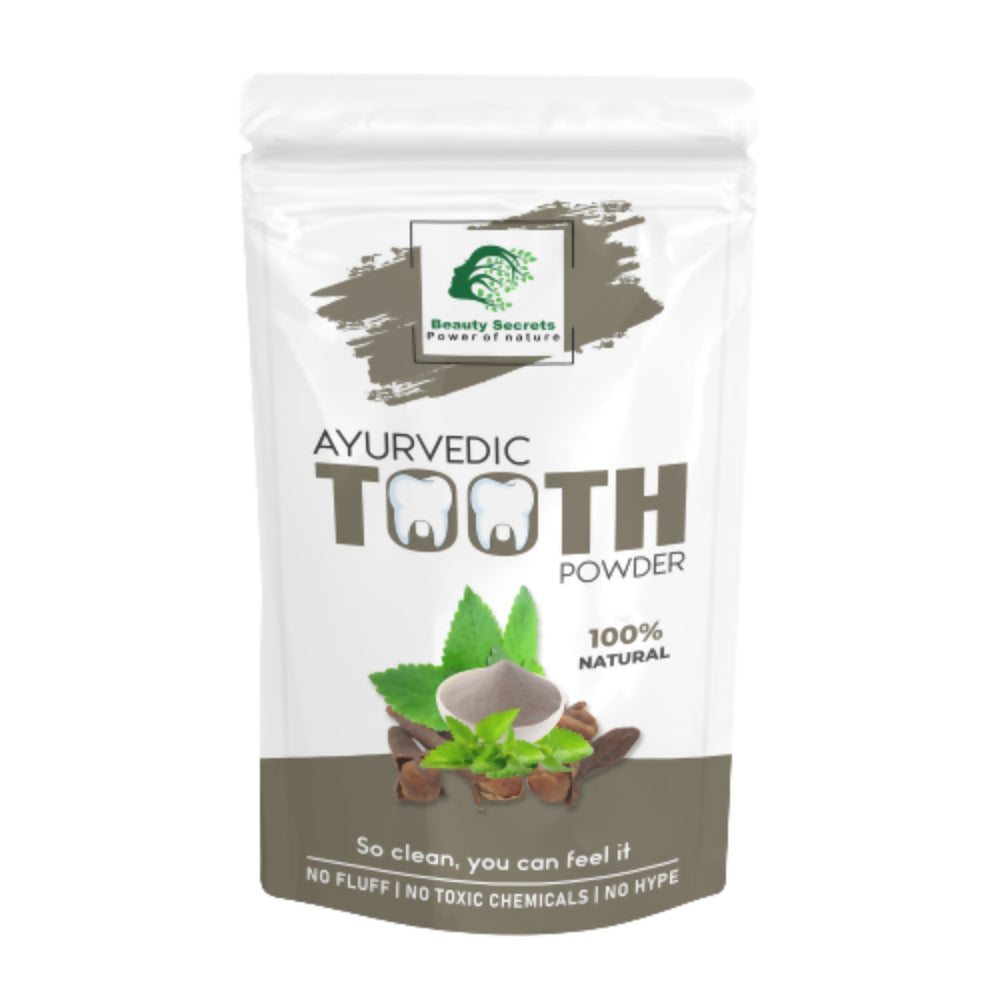 Beauty Secrets Ayurvedic Tooth Powder - Beauty Secrets