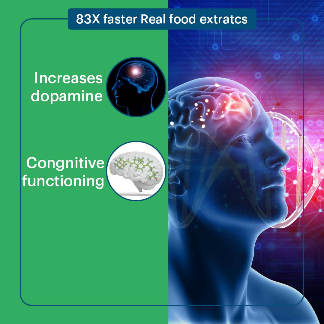 Laurik L-Tyrosine Support Cognitive Health Tablets | Swadesiicart
