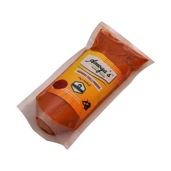 Amoga's Pickles Factory Kashmiri Red Chilli Powder - Swadesiicart