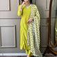 Partywear Designer Viscose Gajri Stitched Suit With Dupatta - Tanisha | Swadesiicart