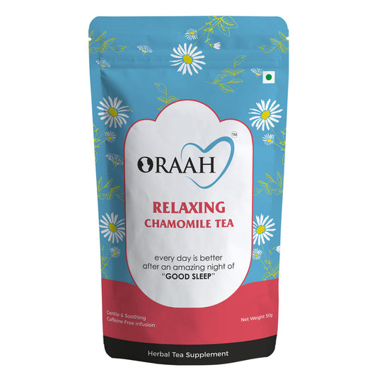 Oraah Relaxing Chamomile Tea | Swadesiicart