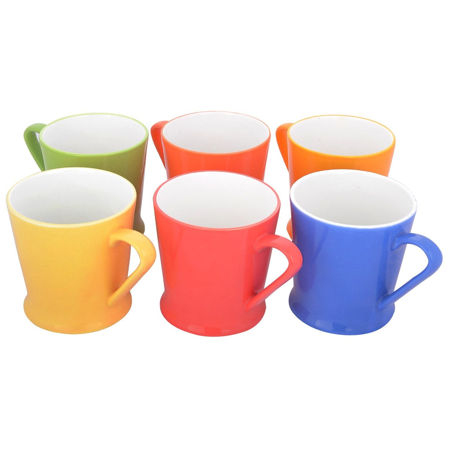 Multicolor Tea Cup - Set Of 6 - Swadesiicart