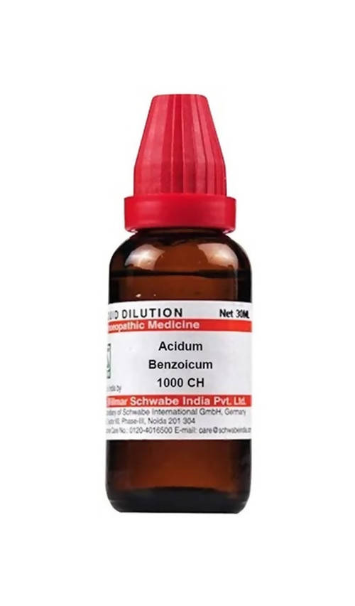 Dr. Willmar Schwabe India Acidum Benzoicum Dilution | Swadesiicart