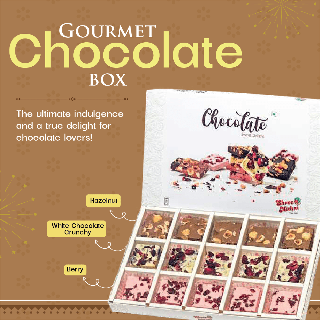 Shree Mithai Chocolate Gourmet Box | Swadesiicart