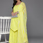 Ahalyaa Women's Traditional wear Kurta Set - Yellow | Swadesiicart