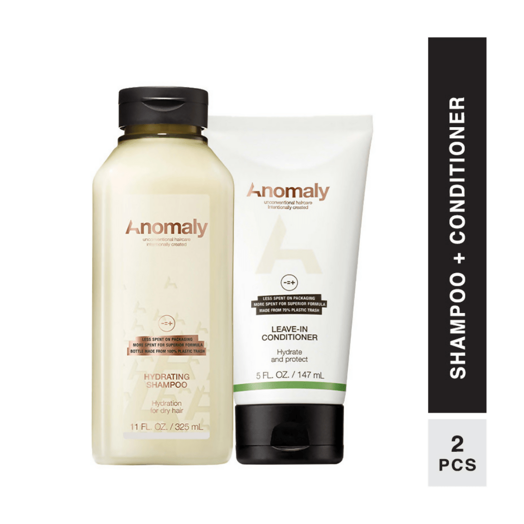 Anomaly by Priyanka Chopra Hydrating Shampoo & Leave-in Conditioner Combo | Swadesiicart