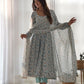 Joban Fashion Sky Kurta Set Organza Sequin Embroidery Work - Swadesiicart