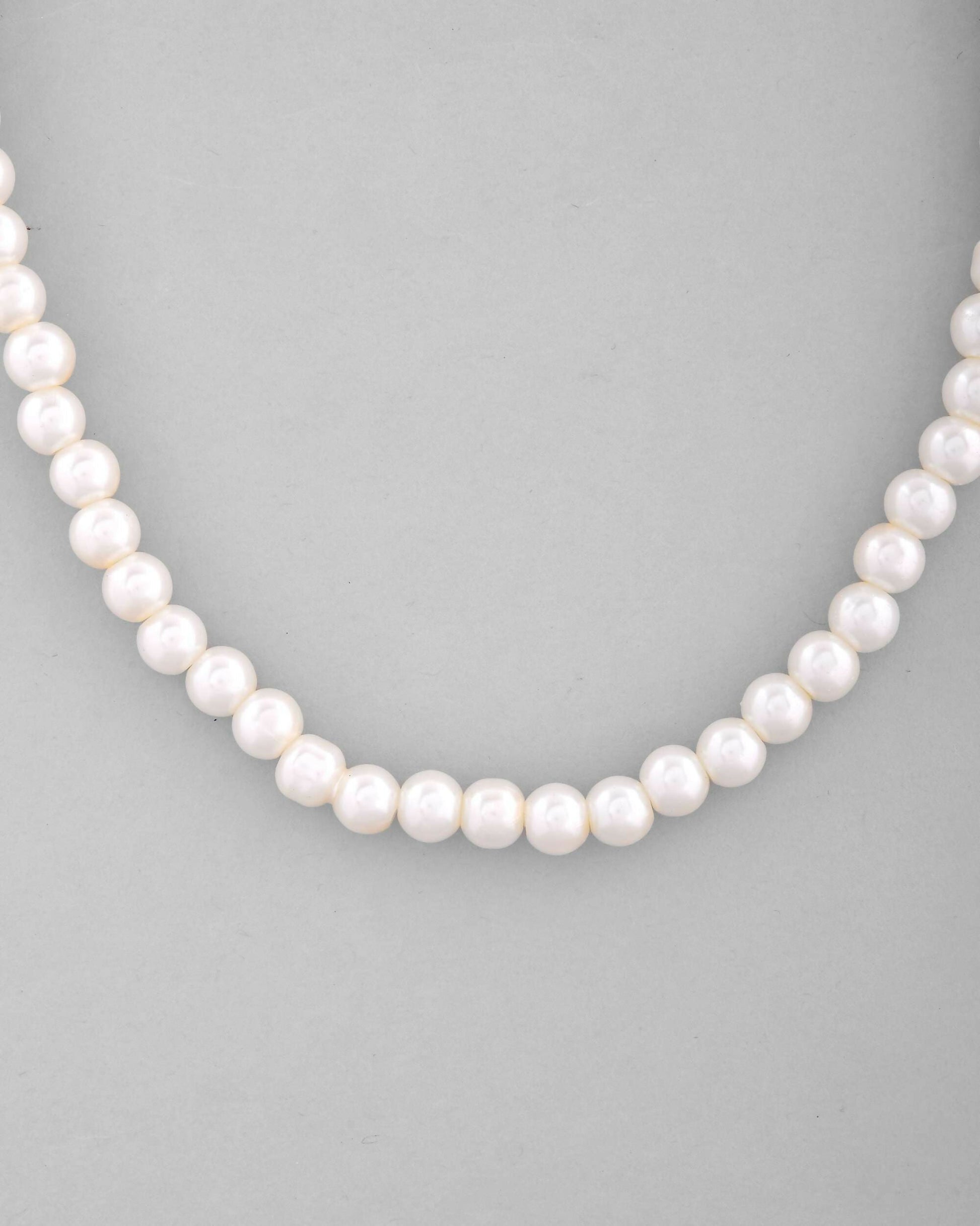 VOJ Pearl Beaded Necklace | Swadesiicart