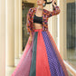 AI Fashion Multi Silk Crepe Designer Navratri Wear Lehenga Choli Collection