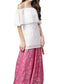Ahalyaa Women's Traditional Wea Co-ods - White