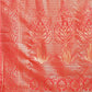 Astita Aura Silk Cream Red Banarasi Silk Saree | Swadesiicart