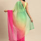 Ahalyaa Women's Traditional Semi Stitch Saree - Pink | Swadesiicart