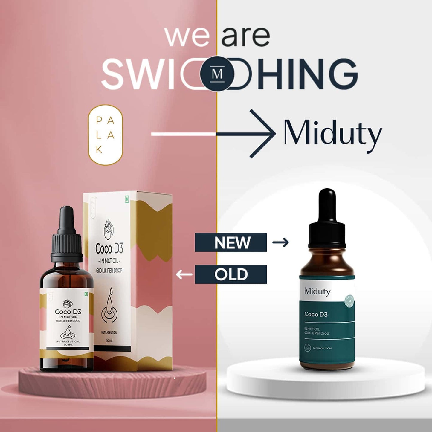 Miduty by Palak Notes Coco D3 in MCT Oil - Swadesiicart