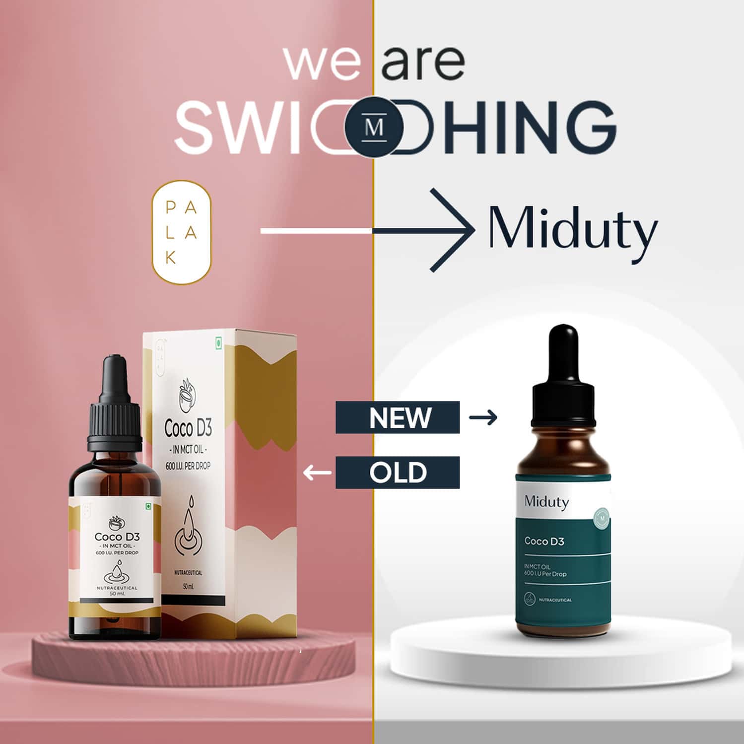 Miduty by Palak Notes Coco D3 in MCT Oil - Swadesiicart