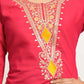 Festive Wear Ethnic Red silk viscose Stitched Suit With Dupatta - Tanisha | Swadesiicart