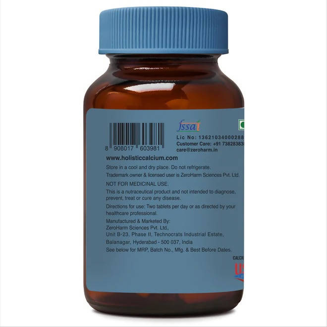 Zeroharm Holistic Calcium Tablets - Swadesiicart