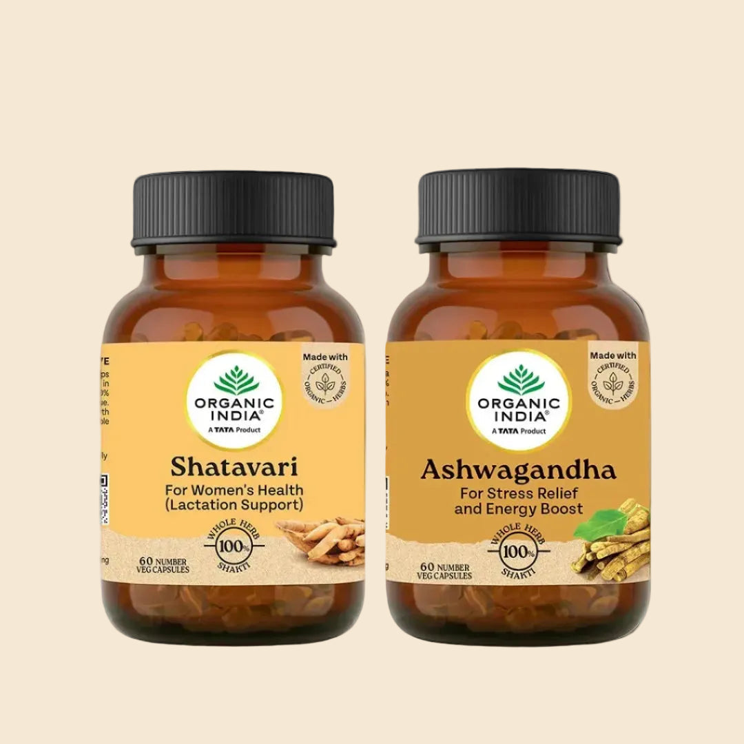 Shatavari & Ashwagandha Capsules Combo