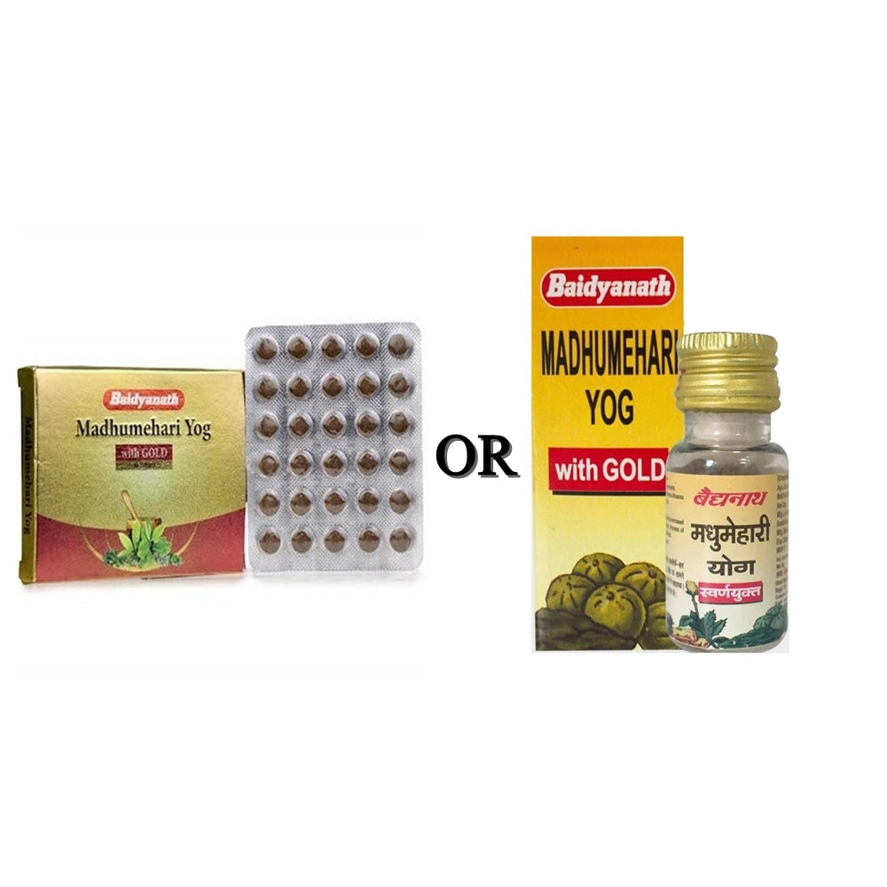 Baidyanath Madhumehari Yog With Gold - Swadesiicart