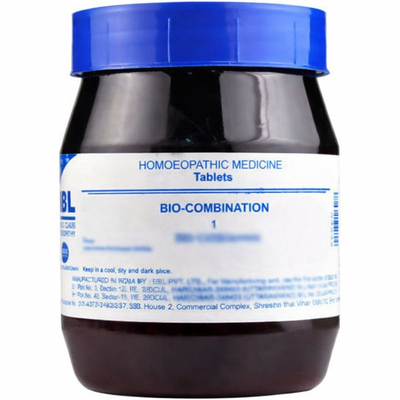 SBL Homeopathy Bio - Combination 1 Tablets | Swadesiicart