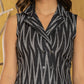 Yufta Cotton Black Ikat Co-Ord Set - Swadesiicart