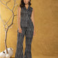 Yufta Cotton Black Ikat Co-Ord Set - Swadesiicart