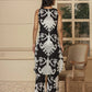 Yufta Cotton Black Pin Tuck Co-Ord Set - Swadesiicart