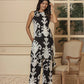 Yufta Cotton Black Pin Tuck Co-Ord Set - Swadesiicart