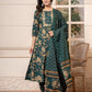 Yufta Cotton Green Anarkali Dupatta Set - Swadesiicart