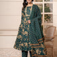 Yufta Cotton Green Anarkali Dupatta Set - Swadesiicart