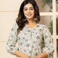 Yufta Cotton Grey Co-Ord Set - Swadesiicart
