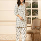 Yufta Cotton Grey Co-Ord Set - Swadesiicart