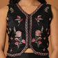 Yufta Cotton Silk Festive Waistcoat Co-Ord Set With Attached Cotton Lining - Swadesiicart