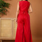 Yufta Cotton Silk Waist Coat Co-Ord Set With Attached Cotton Lining - Swadesiicart