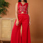 Yufta Cotton Silk Waist Coat Co-Ord Set With Attached Cotton Lining - Swadesiicart