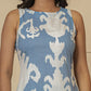 Yufta Cotton Sky Blue Pin Tuck Co-Ord Set - Swadesiicart