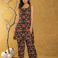 Yufta Cotton Sleeveless Co-Ord Set - Swadesiicart