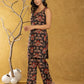 Yufta Cotton Sleeveless Co-Ord Set - Swadesiicart