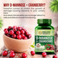 Himalayan Organics D-Mannose + Cranberry Vegetarian Capsules | Swadesiicart