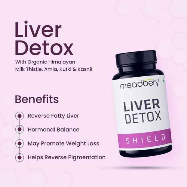 Meadbery Liver Detox Tablets - Swadesiicart