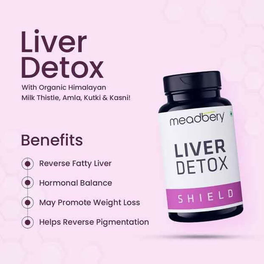 Meadbery Liver Detox Tablets - Swadesiicart