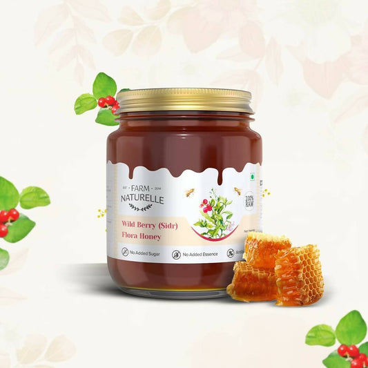 Farm Naturelle Wild Berry (Sidr) Flora Honey - Swadesiicart