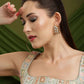 Glass Kundan Circular Earrings - Ruby Raang | Swadesiicart