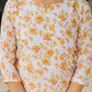 The52 Yellow Women's Beautiful Printed Silk Blend Fabric with Straight Kurta, Pant and Dupatta Set - Swadesiicart