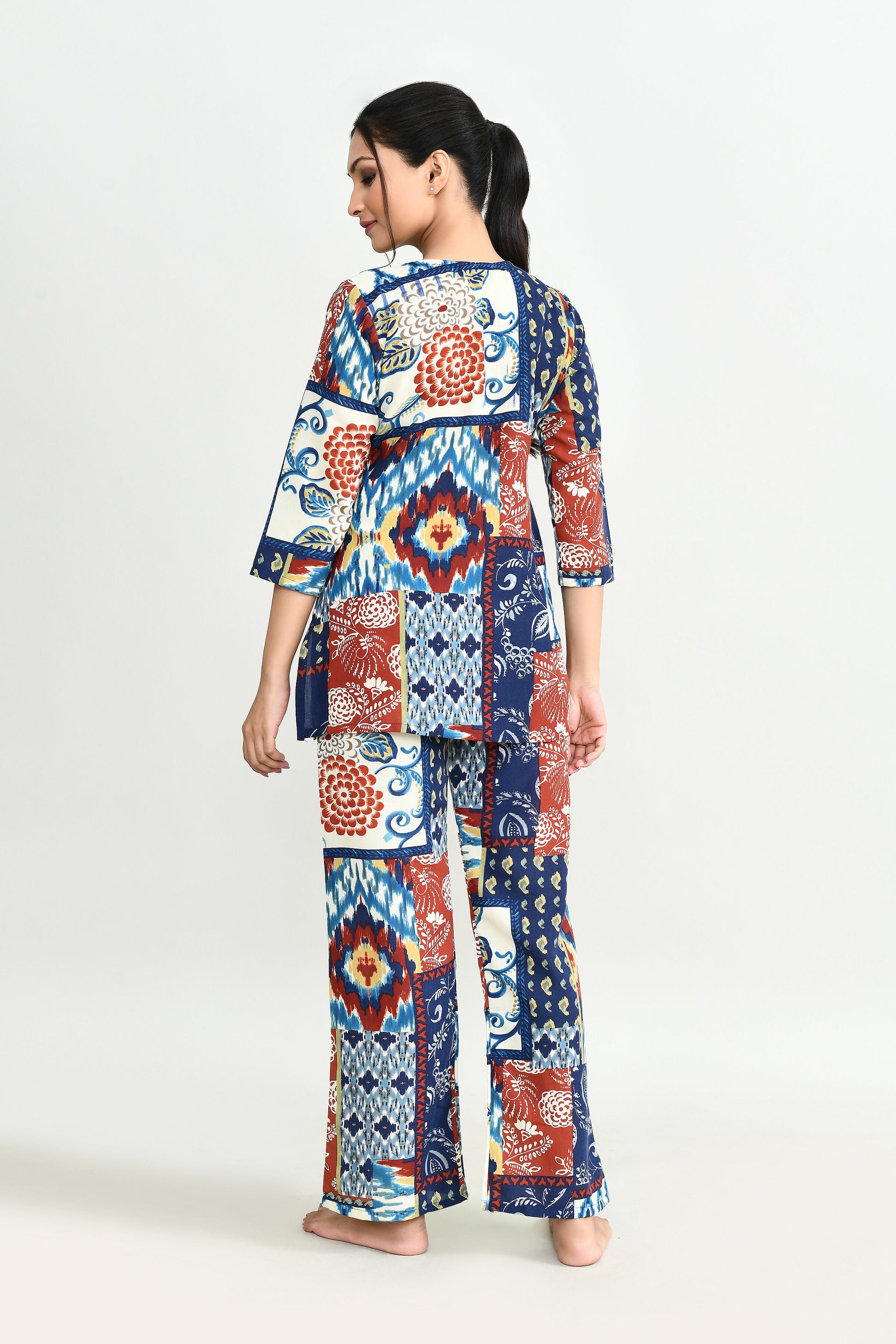 Joban Fashion Beautiful Multi Color Cotton Cod Set - Swadesiicart